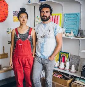 Artist of environmental art cross-border exhibition Artist of environmental art cross-border exhibition