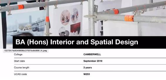 Interior Space Design of London University of the Arts Interior Space Design of London University of the Arts