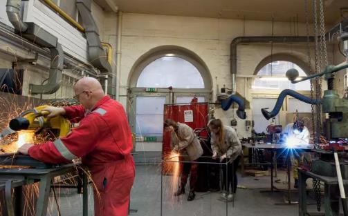 Edinburgh Academy of Arts Interior Professional Metal Studio Edinburgh Academy of Arts Interior Professional Metal Studio