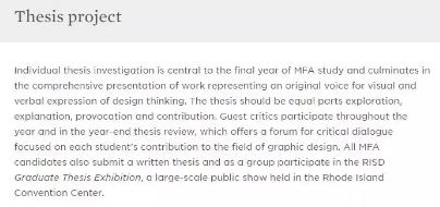 RISD Graphic Design Thesis Writing RISD Graphic Design Thesis Writing