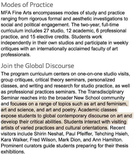 Parsons Pure Master of Arts Parsons Pure Master of Arts