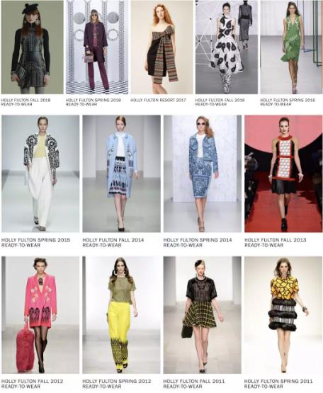 Holly Fulton London Fashion Week ready to wear Holly Fulton London Fashion Week ready to wear