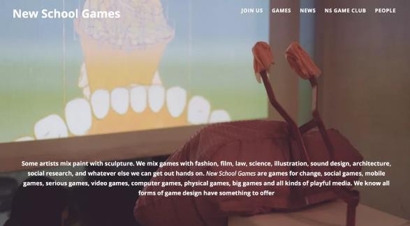 Parsons New School Games Parsons New School Games