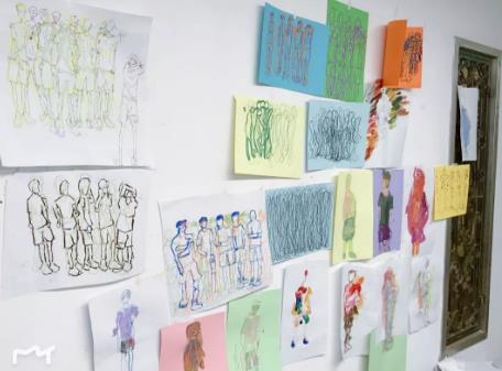 Training of art works for studying abroad Training of art works for studying abroad