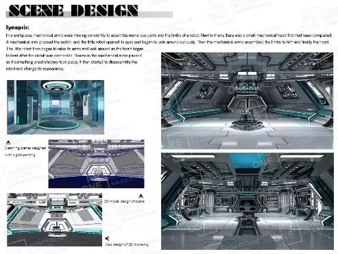 Animation professional works of natural light trainees Animation professional works of natural light trainees