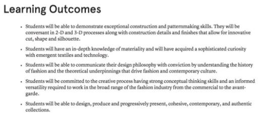 Pratt Fashion Design Teaching Pratt Fashion Design Teaching