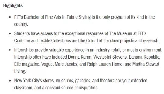 FIT fabric professional study abroad FIT fabric professional study abroad