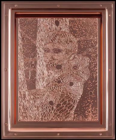 Electroplated red copper plate and red copper frame Electroplated red copper plate and red copper frame