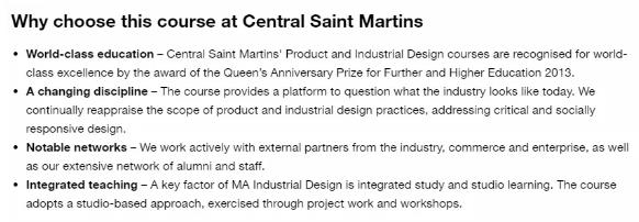 Saint Martin University Product Design Course Saint Martin University Product Design Course