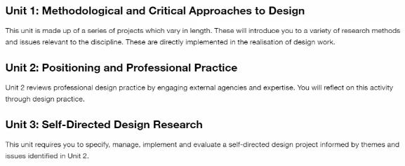 Curriculum Design of Saint Martin University Curriculum Design of Saint Martin University