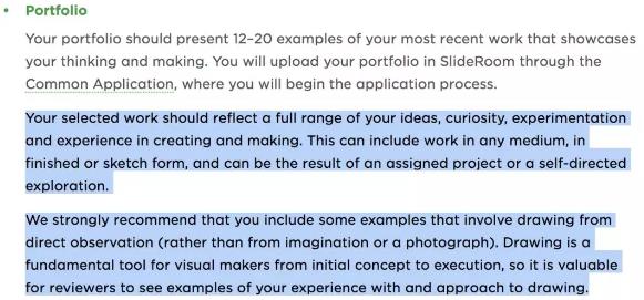 Training for art majors' overseas works collection Training for art majors' overseas works collection