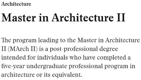 Studying abroad in architecture of Harvard University Studying abroad in architecture of Harvard University