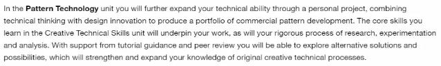 LCF Pattern Technology Course LCF Pattern Technology Course
