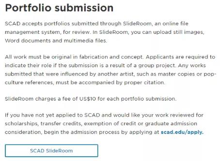 Collection submission method slideroom Collection submission method slideroom