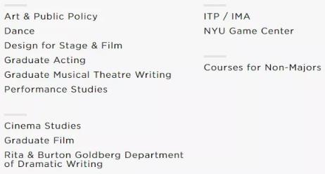 New York University Tisch College Film New York University Tisch College Film