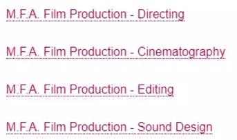 Postgraduate of Dodge Film Academy Postgraduate of Dodge Film Academy