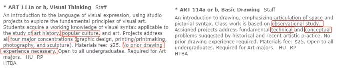 Basic Course of Visual Thinking and Painting at Yale University Basic Course of Visual Thinking and Painting at Yale University