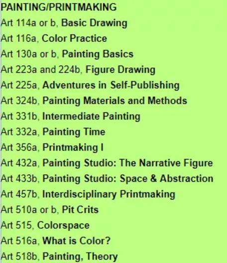 Yale University School of Arts Graduate Program Yale University School of Arts Graduate Program