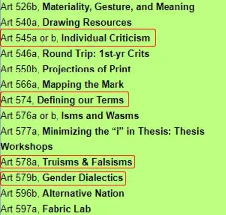 Yale University School of Arts Graduate Program Yale University School of Arts Graduate Program