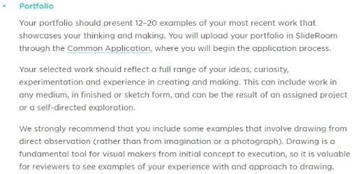 Rhode Island Undergraduate Sculpture Collection Requirements Rhode Island Undergraduate Sculpture Collection Requirements