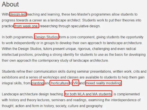 University College London Landscape Architecture course University College London Landscape Architecture course