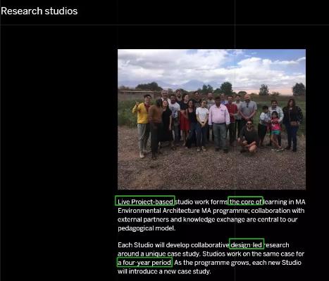 Curriculum of Environment and Architecture of Royal Academy of Arts Curriculum of Environment and Architecture of Royal Academy of Arts