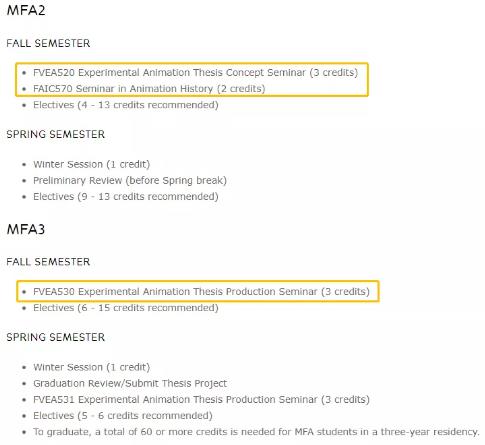 CalArts Experimental Animation Postgraduate Course CalArts Experimental Animation Postgraduate Course