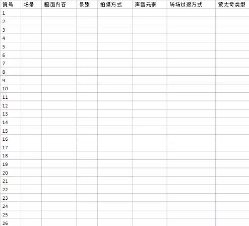 Film pulling template Film pulling template