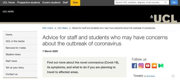 University College London University College London