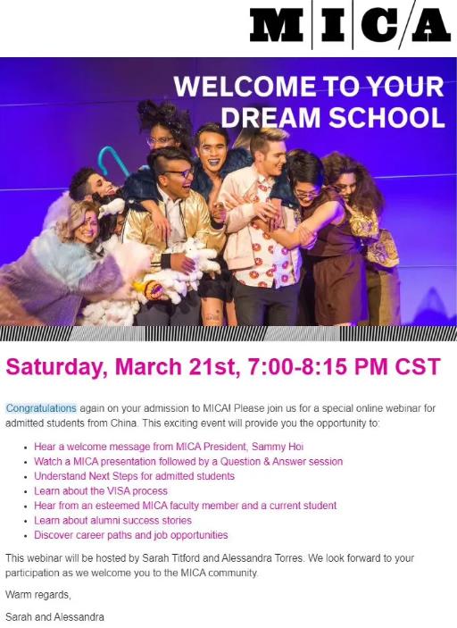 Maryland College of the Arts Maryland College of the Arts