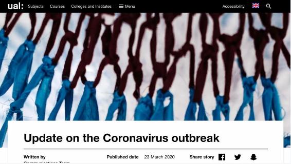 London University of the Arts UAL London University of the Arts UAL