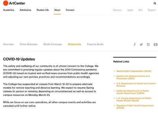 Art Center Design School Art Center Design School