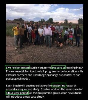 RCA School of Architecture Environmental Architecture RCA School of Architecture Environmental Architecture