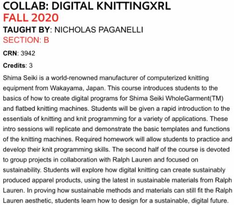 Interactive Design Course of Parsons Design College Interactive Design Course of Parsons Design College