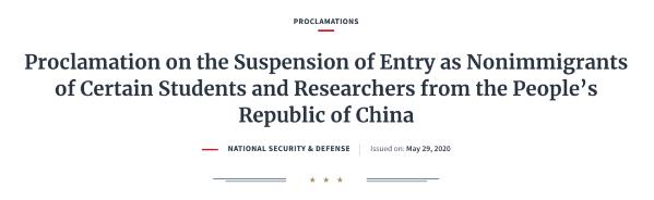 Restricted international students Restricted international students