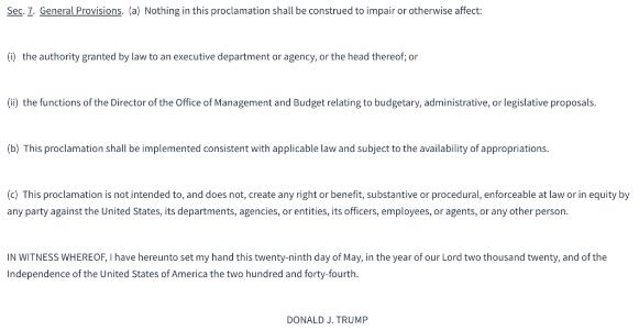 The United States restricts the entry of international students The United States restricts the entry of international students
