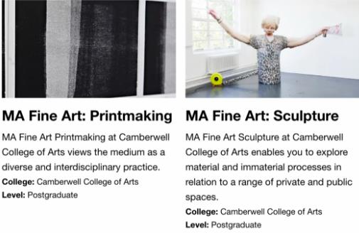 Camberwell College Pure Art Camberwell College Pure Art