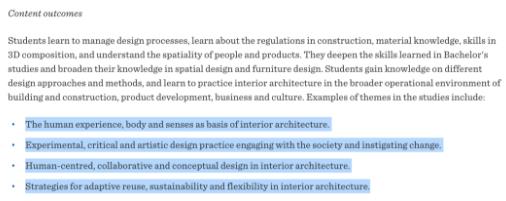 Interior Space Design of Alto University Interior Space Design of Alto University