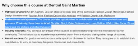 Saint Martin College of Fashion Design Saint Martin College of Fashion Design