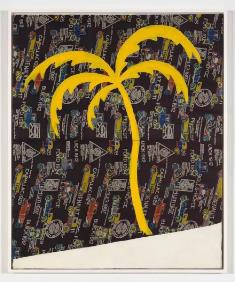 Palm Trees on Automobile Pattern Fabrics Palm Trees on Automobile Pattern Fabrics