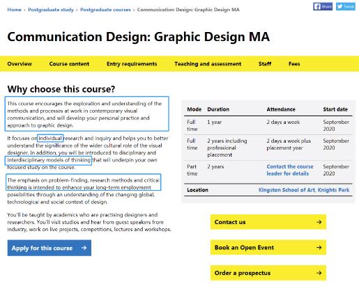 Media Design of Kingston University Media Design of Kingston University