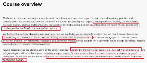 CSM Future Materials Course CSM Future Materials Course