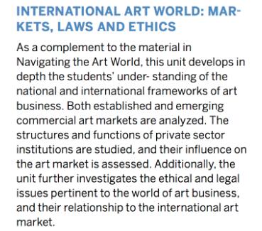 Sotheby's London Art business professional course Sotheby's London Art business professional course