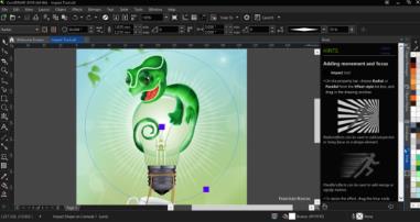 Vector graphics production tool Vector graphics production tool