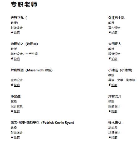 List of professors in space performance design of Musashino University of Fine Arts List of professors in space performance design of Musashino University of Fine Arts