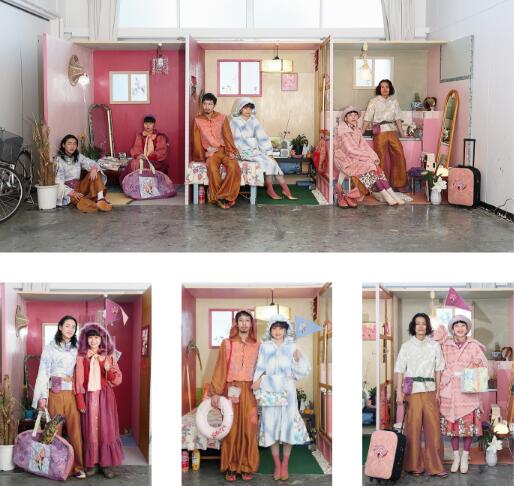 Works of students majoring in space performance design Works of students majoring in space performance design