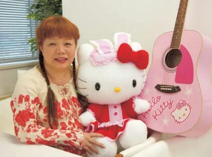  Hiroko Yamaguchi, a female beauty graduate and the third generation designer of Hello Kitty