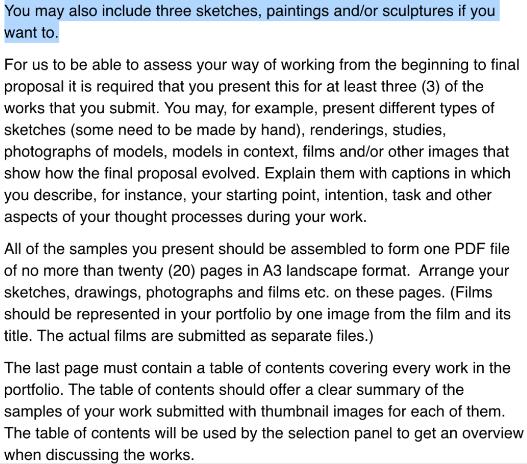 Swedish National University of Art and Design Swedish National University of Art and Design