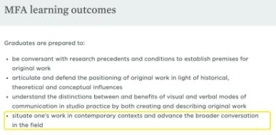 RISD Jewelry Major Learning Results RISD Jewelry Major Learning Results