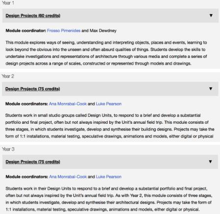 Design Projects Design Projects